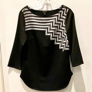 [NWoT] Ann Taylor Art Deco 3/4 Sleeve Blouse